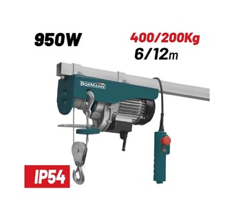 BORMANN - BPA4012 ΗΛΕΚΤΡΙΚΟ ΠΑΛΑΓΚΟ 400Kg 12m