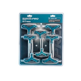 BORMANN - BHT1662 TORX ΤΑΦ ΣΕΤ 8τεμ. (036579) BORMANN - BHT1662 TORX ΤΑΦ ΣΕΤ 8τεμ. (036579)