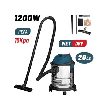 BORMANN - BVC2610 ΣΚΟΥΠΑ ΥΓΡΩΝ-ΣΤΕΡΕΩΝ 1200W ΑΝΟΞΕΙΔΩΤΟ ΚΑΔΟ 20Lt (049814) BORMANN - BVC2610 ΣΚΟΥΠΑ ΥΓΡΩΝ-ΣΤΕΡΕΩΝ 1200W ΑΝΟΞΕΙΔΩΤΟ ΚΑΔΟ 20Lt (049814)