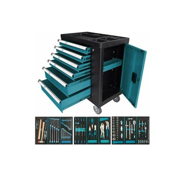 BORMANN - BWR7600SET ΕΡΓΑΛΕΙΟΦΟΡΕΑΣ 6 ΣΥΡΤΑΡΙΑ ΠΛΑΙΝΟ ΝΤΟΥΛΑΠΙ ΚΑΙ 120 ΕΡΓΑΛΕΙΑ CR-V (035794)