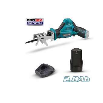 BORMANN - BBP9045 ΠΡΙΟΝΙ ΚΛΑΔΕΜΑΤΟΣ 12V ΚΟΠΗ 80mm+ΜΠΑΤΑΡΙΑ 12V / 2Ah+ ΦΟΡΤΙΣΤΗΣ 12V (052500)