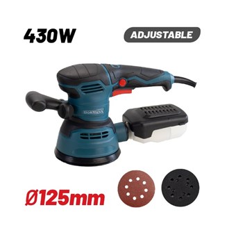 BORMANN - BSS2470 ΤΡΙΒΕΙΟ ΕΚΚΕΝΤΡΟ 430W ΡΥΘΜΙΖΟΜΕΝΟ Φ125mm