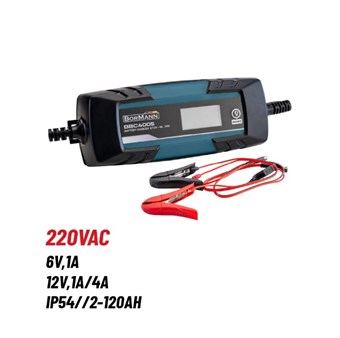 BORMANN - BBC4005 ΦΟΡΤΙΣΤΗΣ-ΣΥΝΤΗΡΗΤΗΣ 6/12V - 4A 70W (053651)
