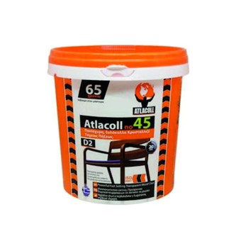 ATLACOLL - No45 ΞΥΛΟΚΟΛΛΑ ΔΙΑΦΑΝΗ 5kg