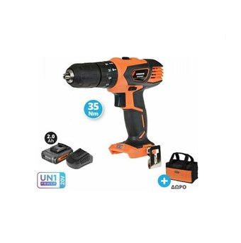 KRAUSMANN - U70020-12S ΔΡΑΠΑΝΟΚΑΤΣΑΒΙΔΟ ΚΡΟΥΣΤΙΚΟ 20V + ΜΠΑΤΑΡΙΑ 2.0Ah + ΦΟΡΤΙΣΤΗΣ + ΤΣΑΝΤΑ (69575) KRAUSMANN - U70020-12S ΔΡΑΠΑΝΟΚΑΤΣΑΒΙΔΟ ΚΡΟΥΣΤΙΚΟ 20V + ΜΠΑΤΑΡΙΑ 2.0Ah + ΦΟΡΤΙΣΤΗΣ + ΤΣΑΝΤΑ (69575)