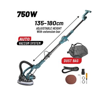 BORMANN - BDS8010 ΤΡΙΒΕΙΟ ΓΥΨΟΣΑΝΙΔΑΣ 750W ΜΕ ΣΑΚΟ & ΑΥΤΟΜΑΤΗ ΑΝΑΡΡΡΟΦΗΣΗ ΣΚΟΝΗΣ (042495)