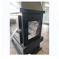 SYRIOS - FESTOS ΣΟΜΠΑ ΞΥΛΟΥ 16,5KW ΑΠΟ ΧΑΛΥΒΑ & ΜΕ ΒΑΣΗ ΜΕ ΠΛΑΙΝΑ ΤΖΑΜΙΑ(AS-SY-14/C-P)