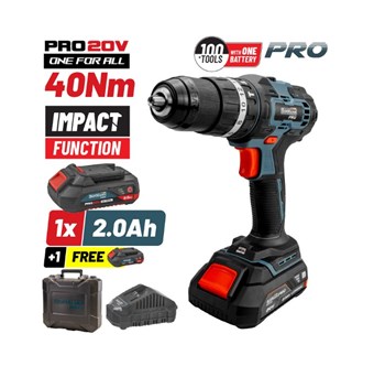 BORMANN - BBP3050 ΚΡΟΥΣΤΙΚΟ ΔΡΑΠΑΝΟΚΑΤΣΑΒΙΔΟ ΜΠΑΤΑΡΙΑΣ 20V 40Nm Li-Ion 1x2Ah & ΒΑΛΙΤΣΑ (078616) BORMANN - BBP3050 ΚΡΟΥΣΤΙΚΟ ΔΡΑΠΑΝΟΚΑΤΣΑΒΙΔΟ ΜΠΑΤΑΡΙΑΣ 20V 40Nm Li-Ion 1x2Ah & ΒΑΛΙΤΣΑ (078616)