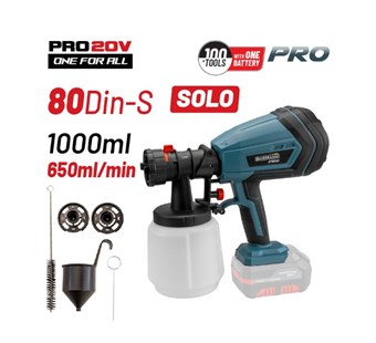 BORMANN - BBP3620 ΠΙΣΤΟΛΙ ΒΑΦΗΣ ΜΠΑΤΑΡΙΑΣ 20V SOLO (079835)